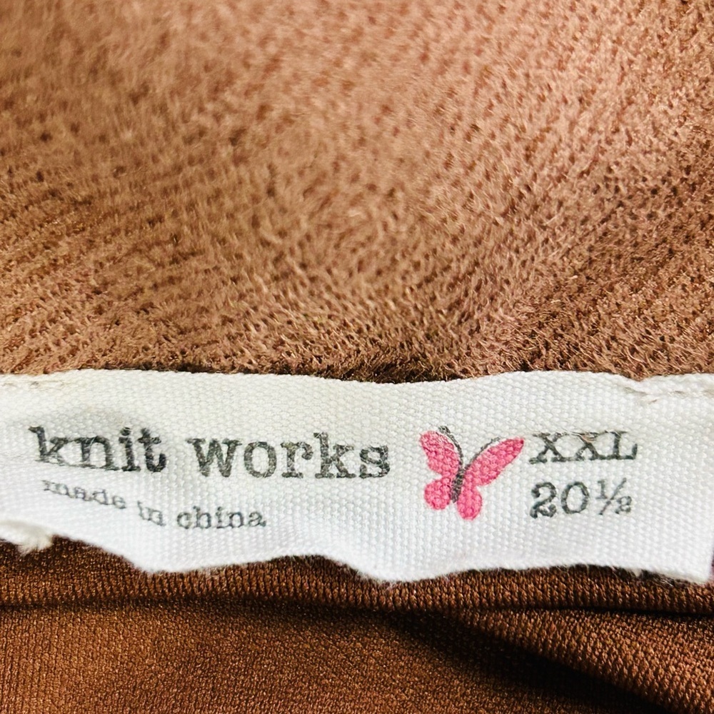 Knit Works Button Jacket Brown/Tan - Picture 8 of 9